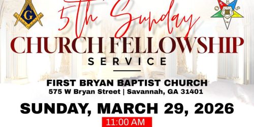 5th Sunday Church Fellowship - March 2026